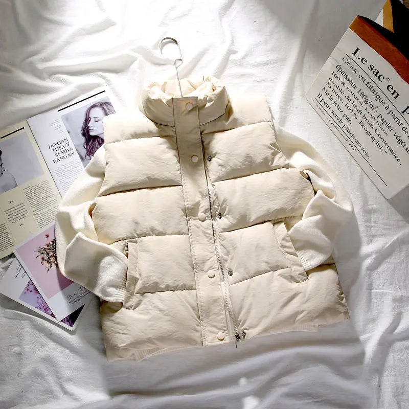 Puffer Vest with Pockets