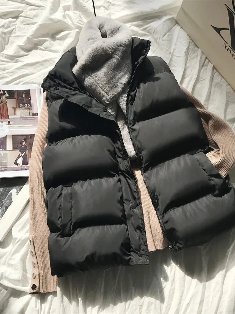 Puffer Vest with Pockets