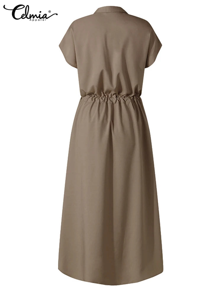 Buttoned down summer dress