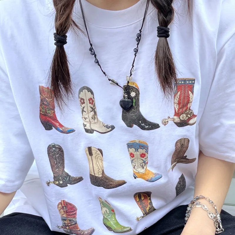 Boot Western T-Shirt